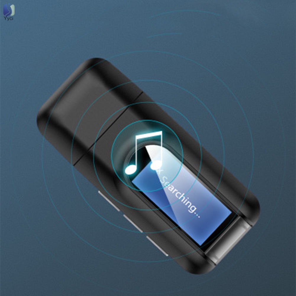 Bộ Thu Phát Bluetooth 5.0 Màn Hình Lcd 3.5mm Kèm Phụ Kiện Cho Laptop | BigBuy360 - bigbuy360.vn