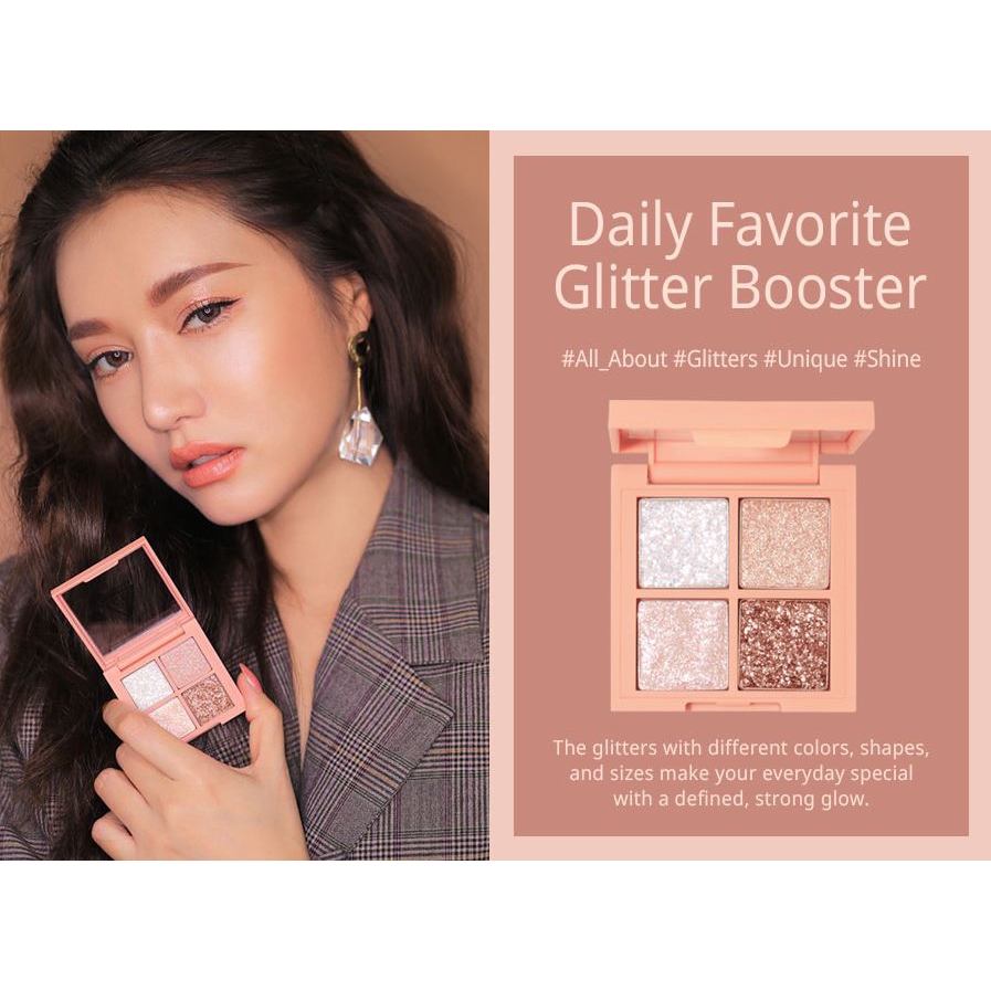 [Hàng mới về] Hộp phấn mắt 3CE hiệu ứng màu kim cương lấp lánh 3.2g | BigBuy360 - bigbuy360.vn