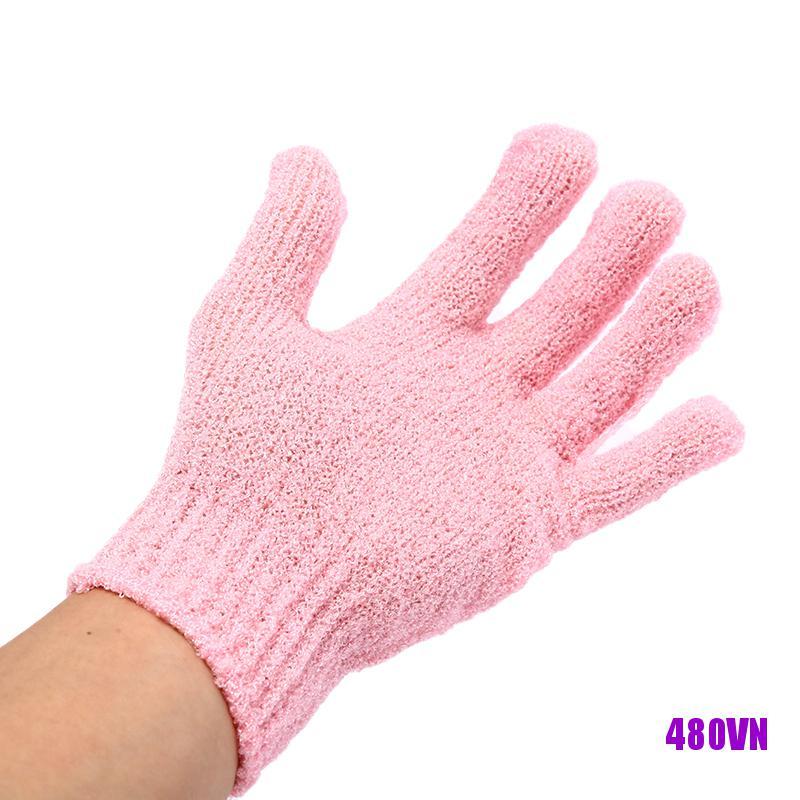 Set 5 Đôi Găng tay đi tắm Tẩy Tế Bào Chết Mát Xa Chăm Sóc Da