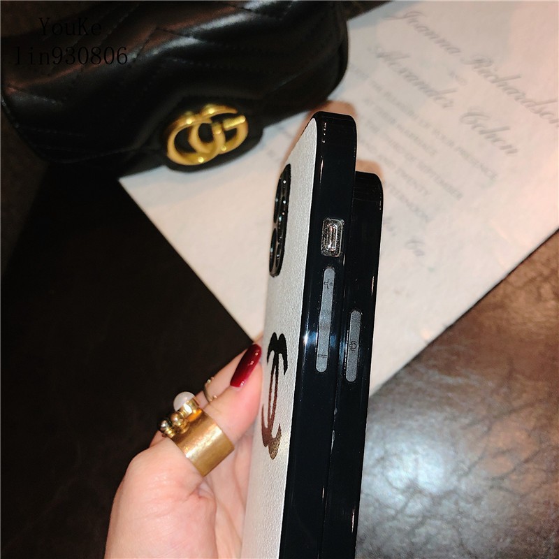 Ốp Điện Thoại Da Mềm In Logo Chanel Sang Trọng Cho Iphone 12 12 Mini | BigBuy360 - bigbuy360.vn