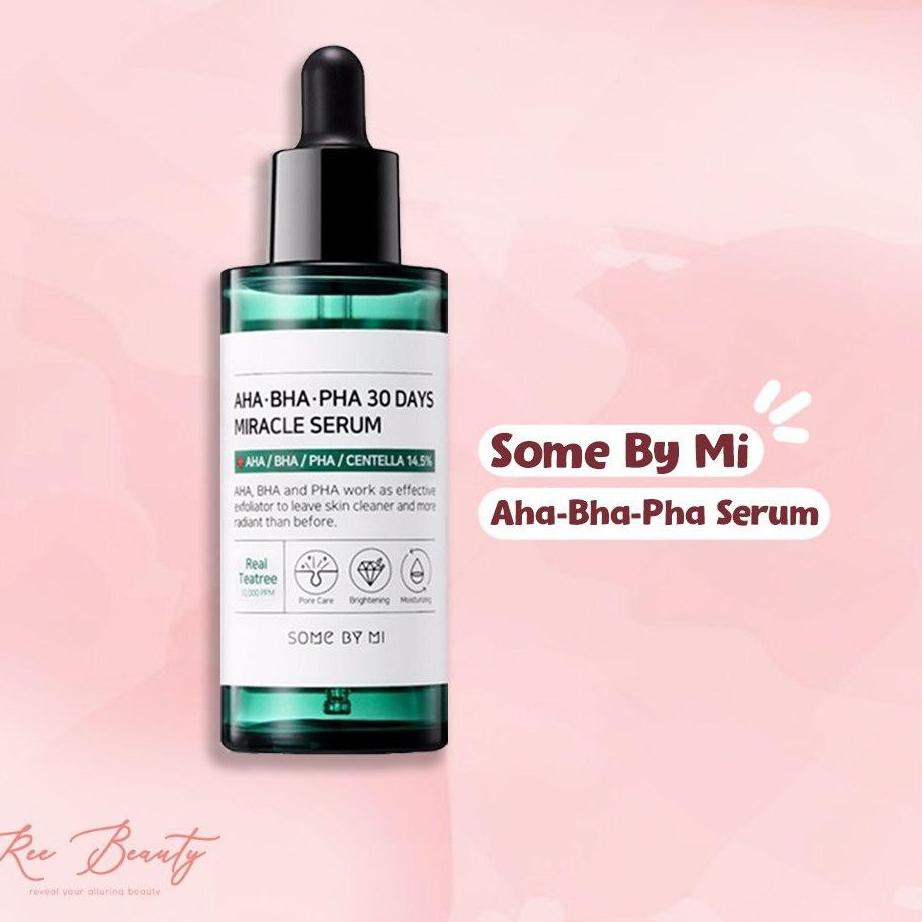 (Hàng Mới Về) Serum Trị Mụn Aha Bha Pha 30 Days Miracle 50ml Some By Mi