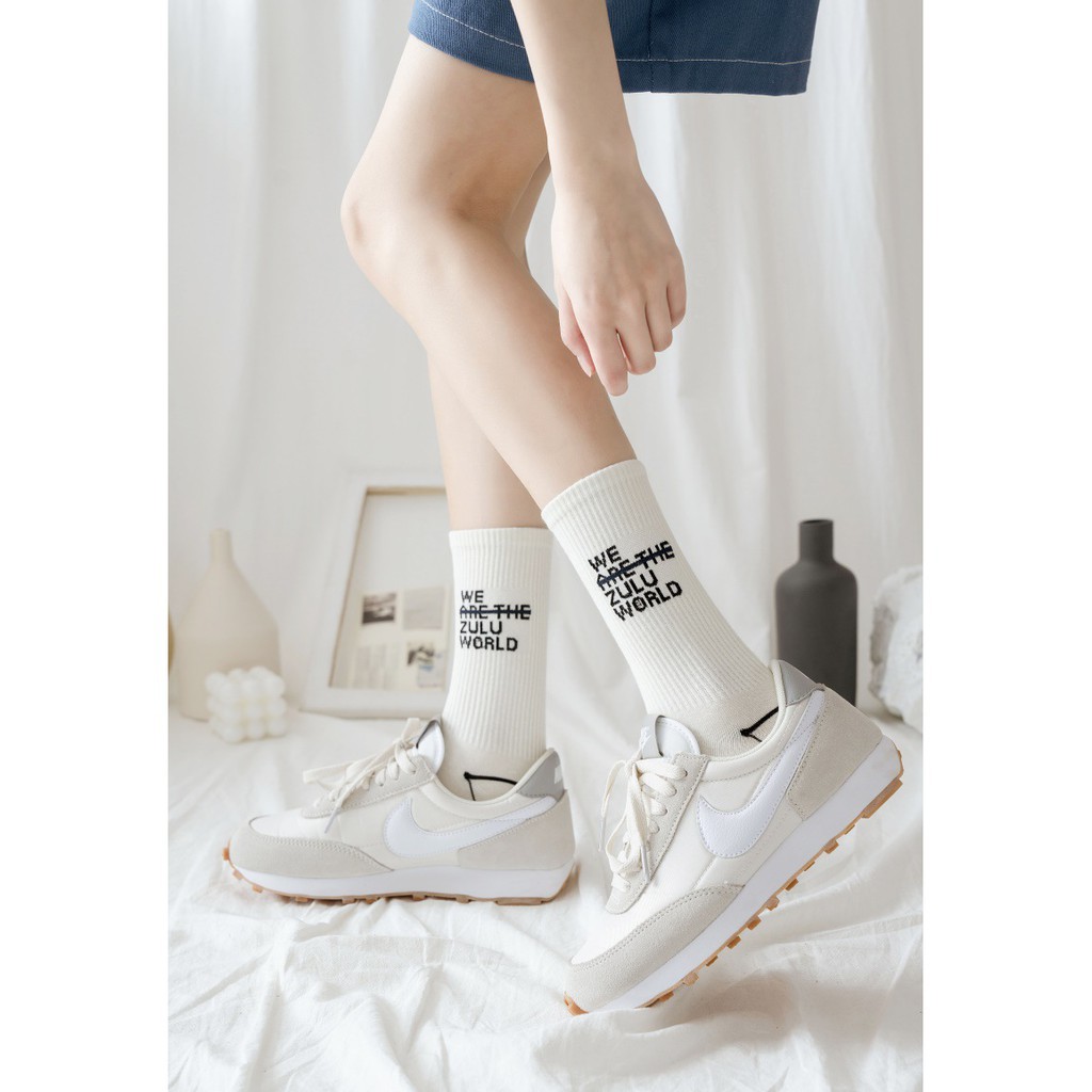 Tất nam nữ thể thao phong cách Unisex trẻ trung năng động - T04