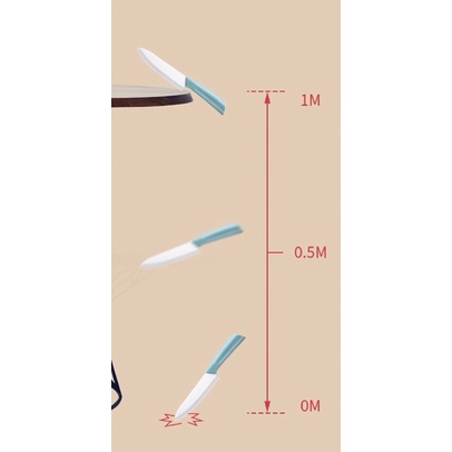 DAO GỌT RAU CỦ QUẢ/ TRÁI CÂY/ CẮT THỨC ĂN GỐM SỨ CAO CẤP CHO BÉ