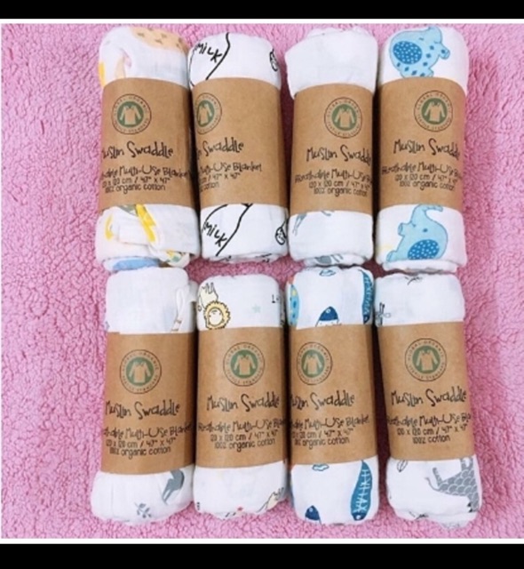 Khăn xô tắm muslin swaddle