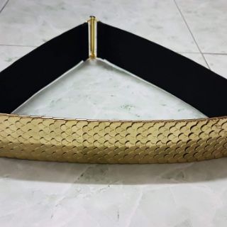 Thắt lưng nữ thiết kế vảy cá bảng 4,5cm