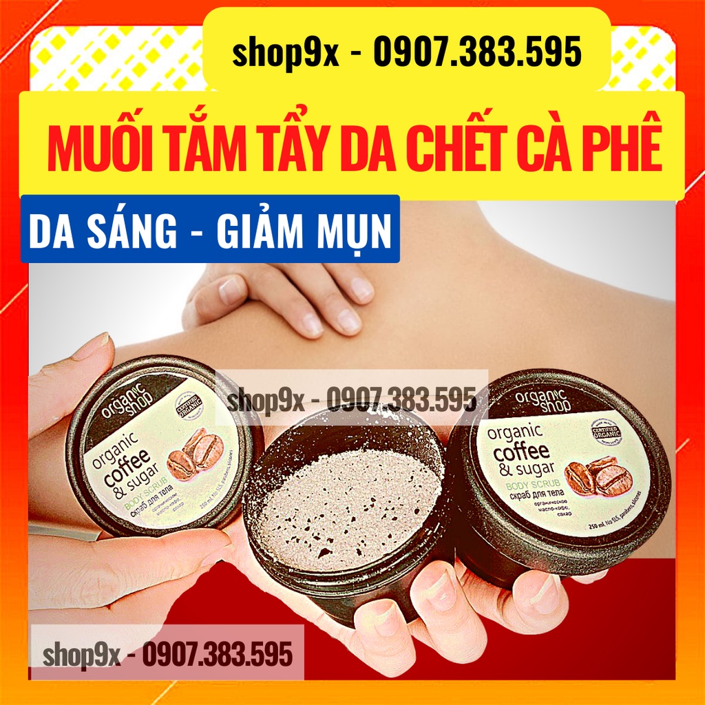 Muối Tắm Tẩy Tế Bào Chết Body Cafe Body Scrub 250gr