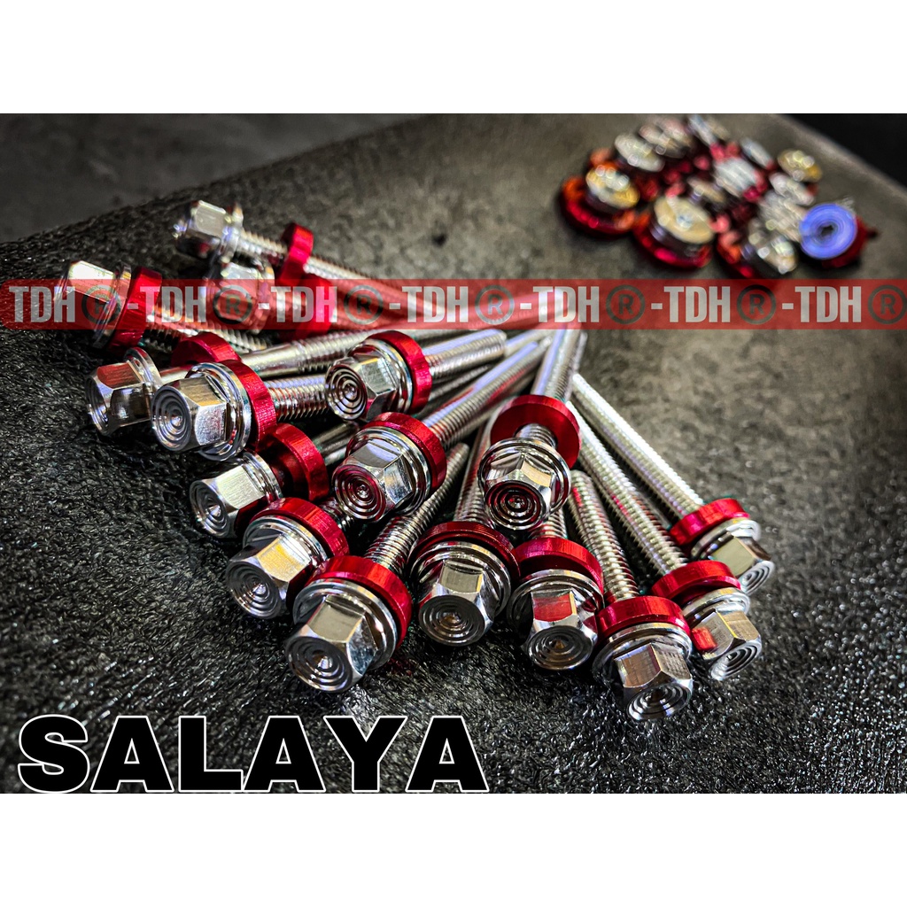 Bộ Ốc Lốc Máy Salaya Thái 2022 Dành Cho Nhiều Dòng Xe Máy