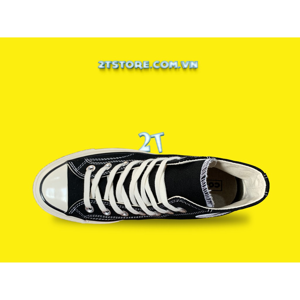 [Mã 2611THTRANG100K hoàn 10% xu đơn 99K] 2TStore - Giày Converse 1970s chính hãng màu đen cổ cao