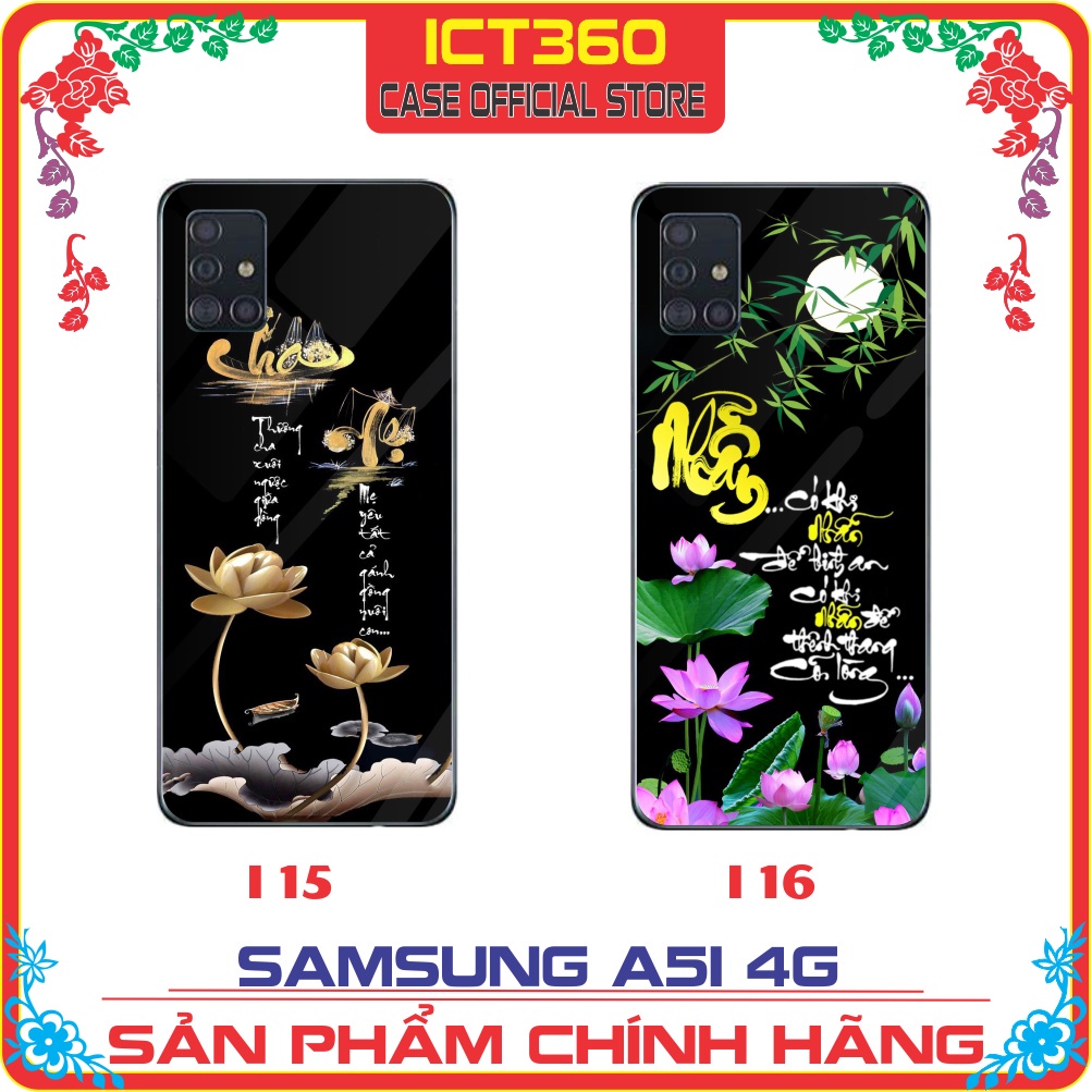 Ốp lưng kính Samsung A51 4G - Nhận in ảnh theo yêu cầu