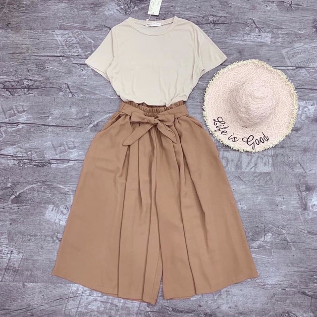 Sét quần ống rộng kèm áo | BigBuy360 - bigbuy360.vn