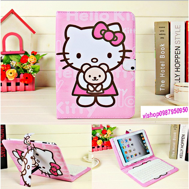 Bao da bàn phím cao cấp kèm chuột chơi được game dùng cho mọi điện thoại