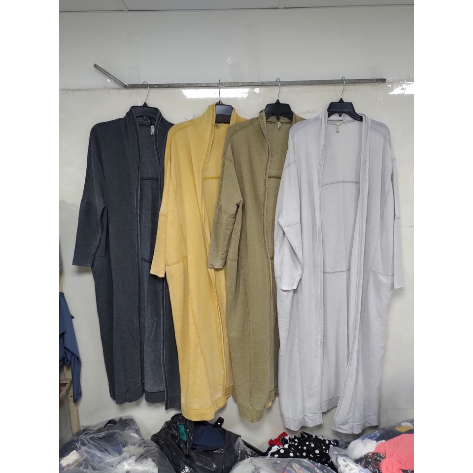 Áo khoác cardigan dáng dài Fri People xuất khẩu