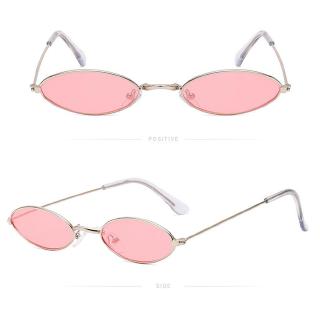 Kính Mát Gọng Oval Nhỏ Phong Cách Retro