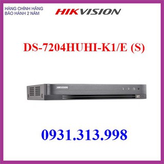 Đầu Ghi Hình 4 Kênh 8.0mp DS-7204HUHI-K1/E (S)