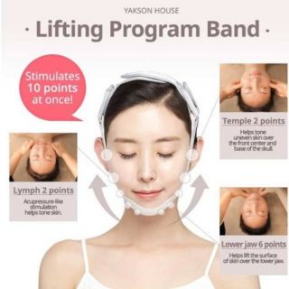 ( AUTH KOREA) Golki Band VLINE Đai thon gọn mặt nâng cơ VLine bằng cách bấm huyệt