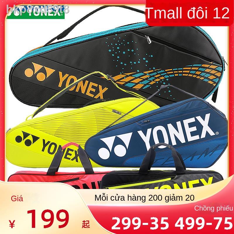 ✶ ☽ [Ảnh thật/Sẵn]∋☽Túi đựng vợt cầu lông YONEX chính hãng đơn vai 3/6 gói ba lô tennis nam nữ