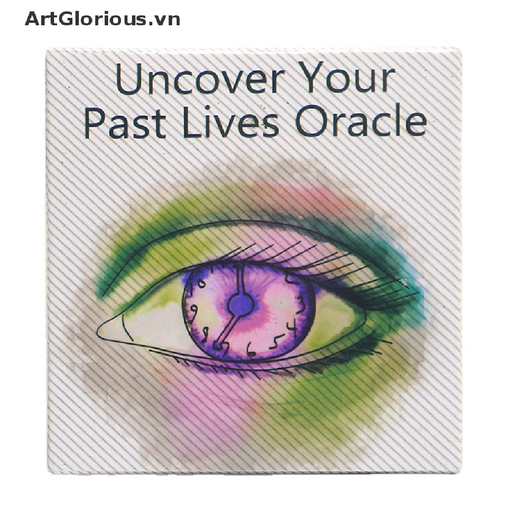 Bộ 87 Thẻ Bài Trò Chơi Uncover Your Past Life Oracle Hình Tròn Kèm Hướng Dẫn