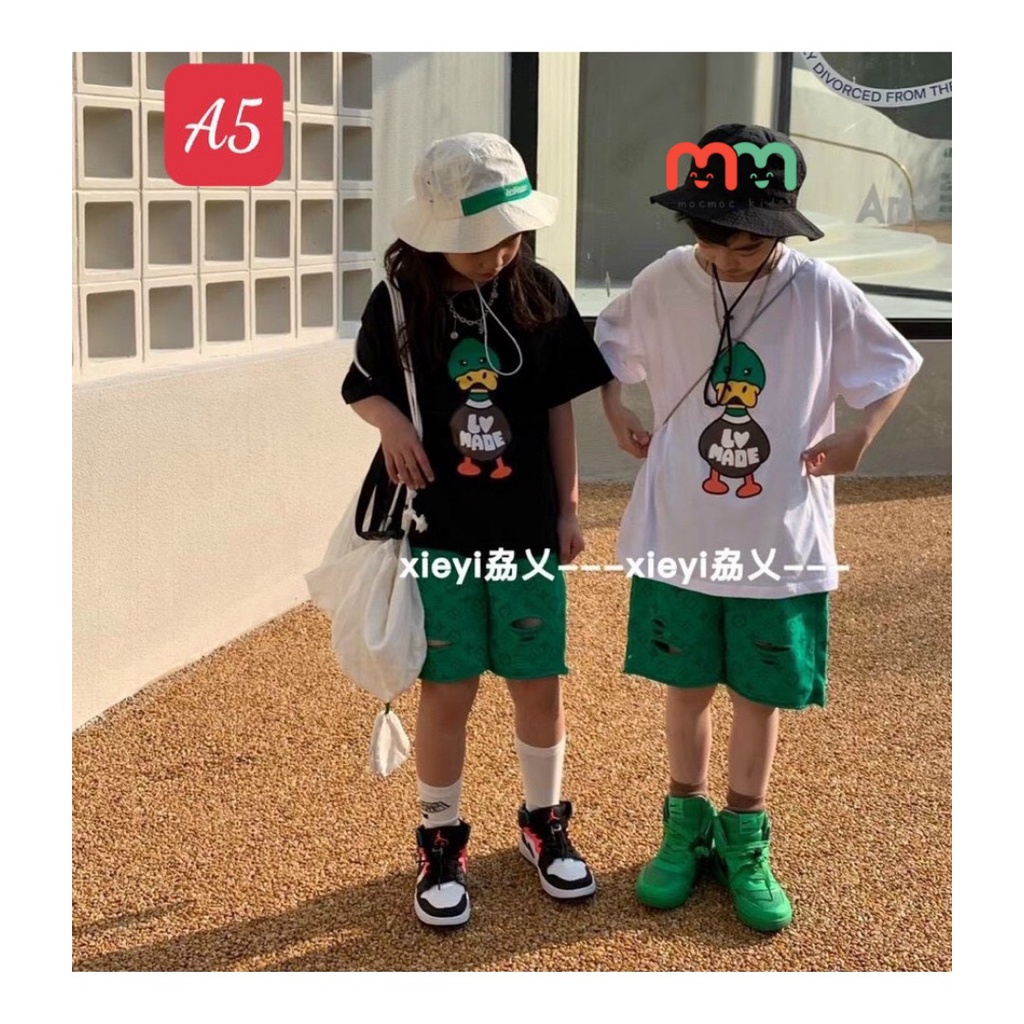 Set đồ bé trai bé gái size đại thun cotton cao cấp mềm mịn co dãn cho bé 9kg đến 37kg