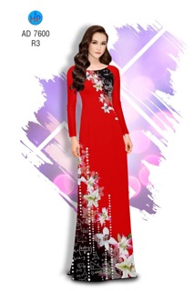 Vải áo dài in hình môn Toán