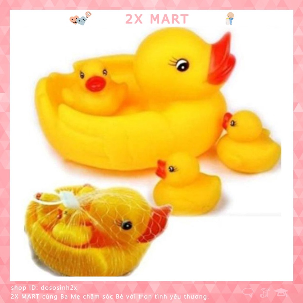 Đàn vịt thả tắm bồn tắm có tiếng kêu cho bé/đàn vịt thả bể bơi