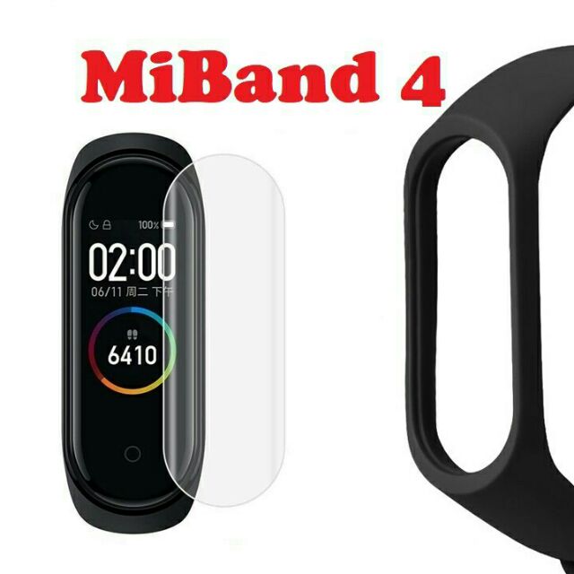 Miếng dán Full màn chuẩn cho Xiaomi Mi Band 3 / Mi Band 4