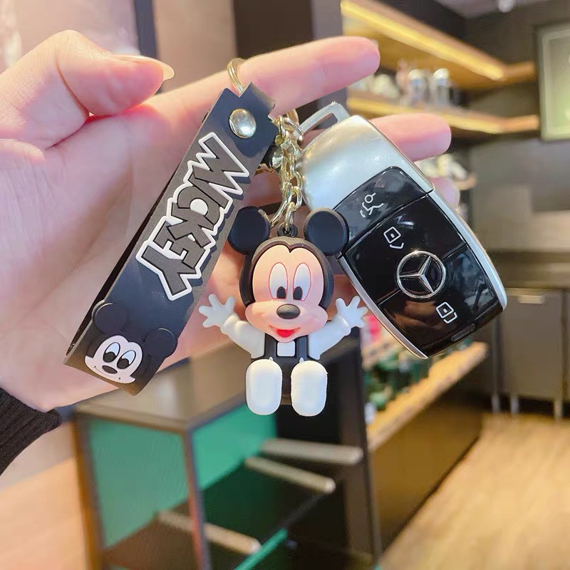 Móc khoá chuột Mickey _ dùng treo balo, móc khoá siêu cưng
