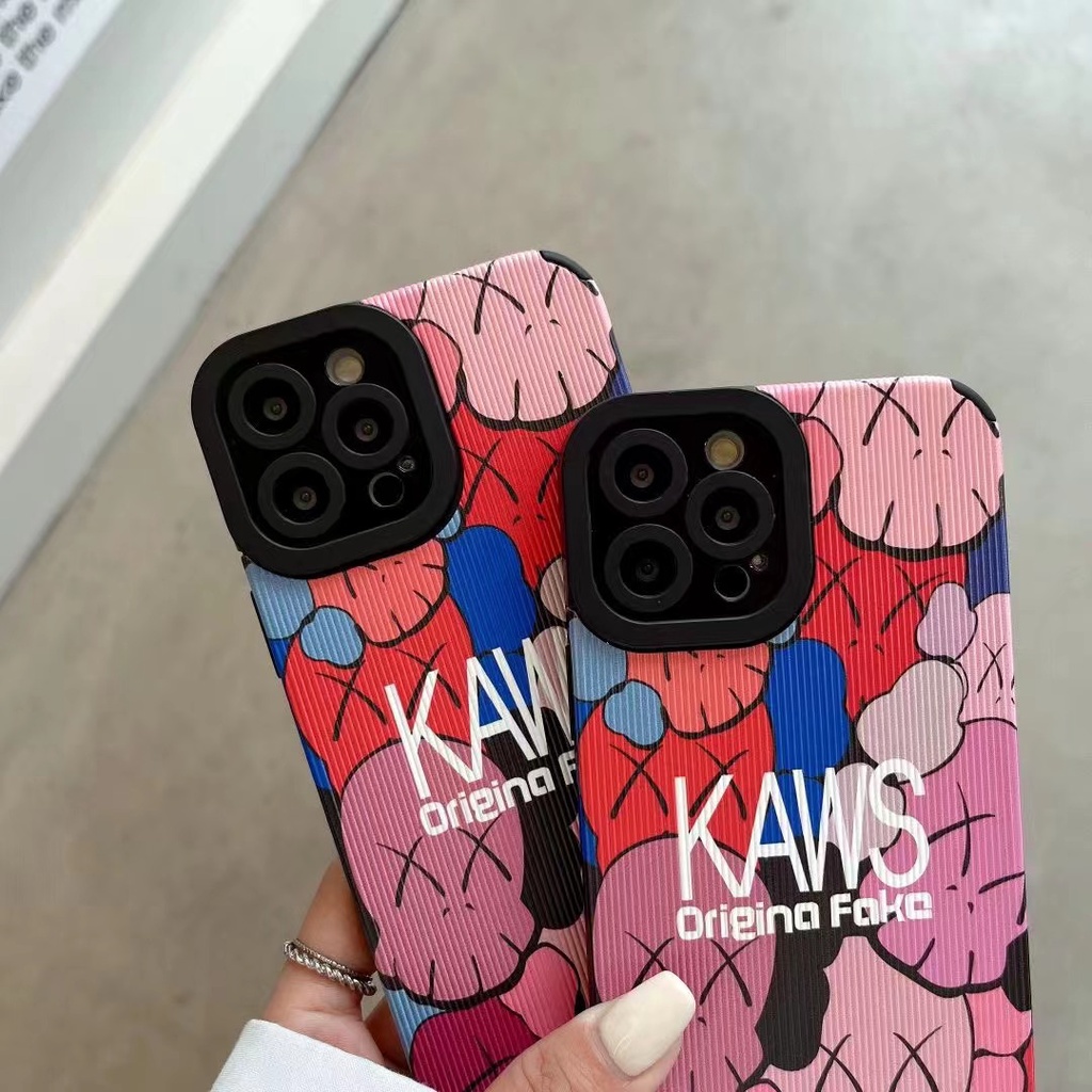 Ốp Điện Thoại In Hình kaws Sang Trọng Cho iphone 13 Pro Max i13 13pro 11ProMax i11 iX Xs XR Xs Max 7 plus 8 plus 12Pro 12 Pro Max