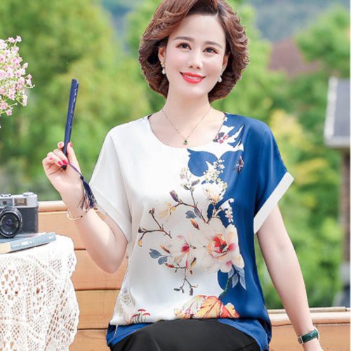 [KÈM ẢNH VIDEO THẬT] Đồ bộ trung niên cao cấp sang trọng kiểu đẹp, đồ bộ ống rộng chất liệu lụa in 3D mề | BigBuy360 - bigbuy360.vn