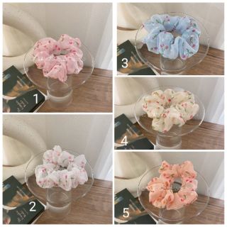 Cột tóc scrunchie hoa 🎀🎀🎀