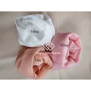 [FREESHIP] Vải voan xước Hàn cao cấp - Nguyên liệu làm hoa cài áo