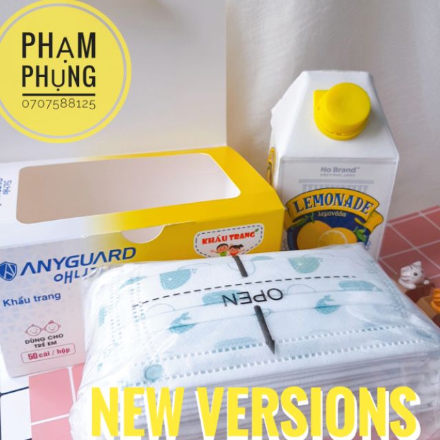 [NEW VESIONS ANYGUARD] FULL BOX 50 CÁI KHẨU TRANG ANYGUARD CHẤT LƯỢNG QUỐC TẾ | BigBuy360 - bigbuy360.vn