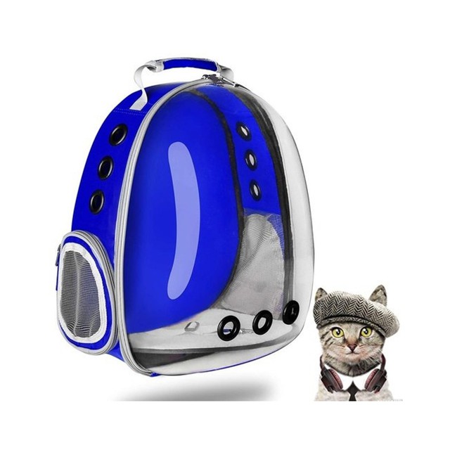 Balo Ba Lô Nhựa Trong Túi Vận Chuyển Chó Mèo Đủ Màu Size 5Kg Có Lót - Bobo Pet Shop Hà Nội