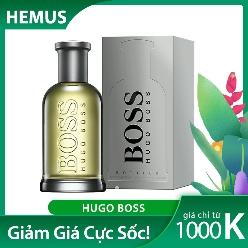 [Chính Hãng] Nước Hoa Nam HUGO BOSS Bottled - Eau De Toilette 100ml