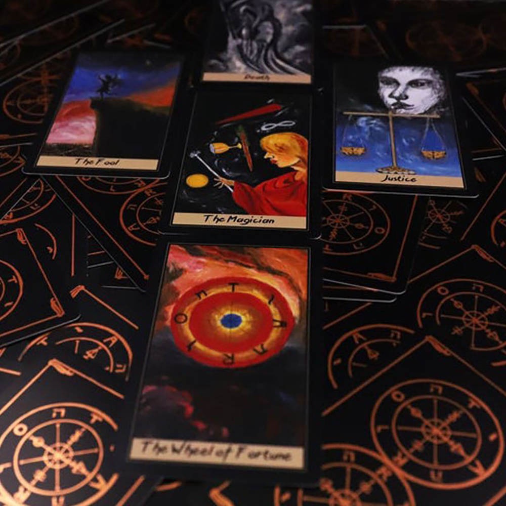 Bộ Bài The Wheel Of Fortune Tarot 78 Lá Bài Tặng Đá Thanh Tẩy C272