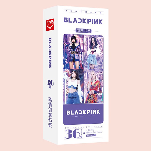 Bookmark Blackpink 36 tấm đánh dấu sách