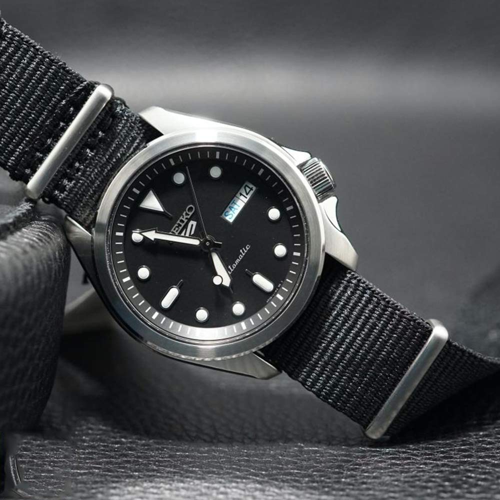 Đồng Hồ Nam Seiko 5 Sport SRPE67K1 Size 40mm , Dây Nato Đen , Máy Cơ