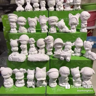 Tượng thạch cao cho bé thỏa sức tô vẽ