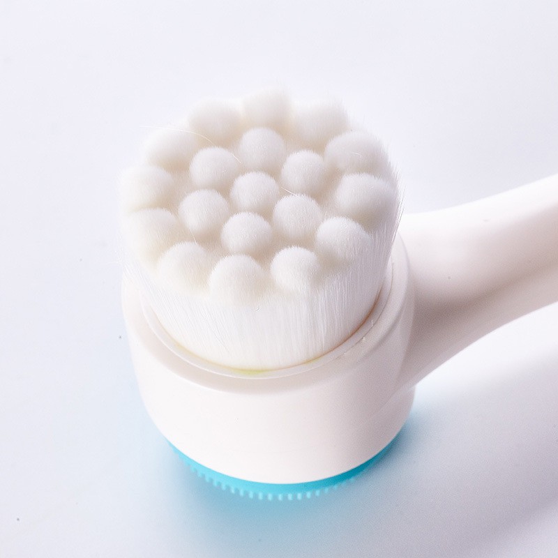 Thiết bị rửa mặt hai đầu đa năng với tay cầm dài tiện dụng | BigBuy360 - bigbuy360.vn