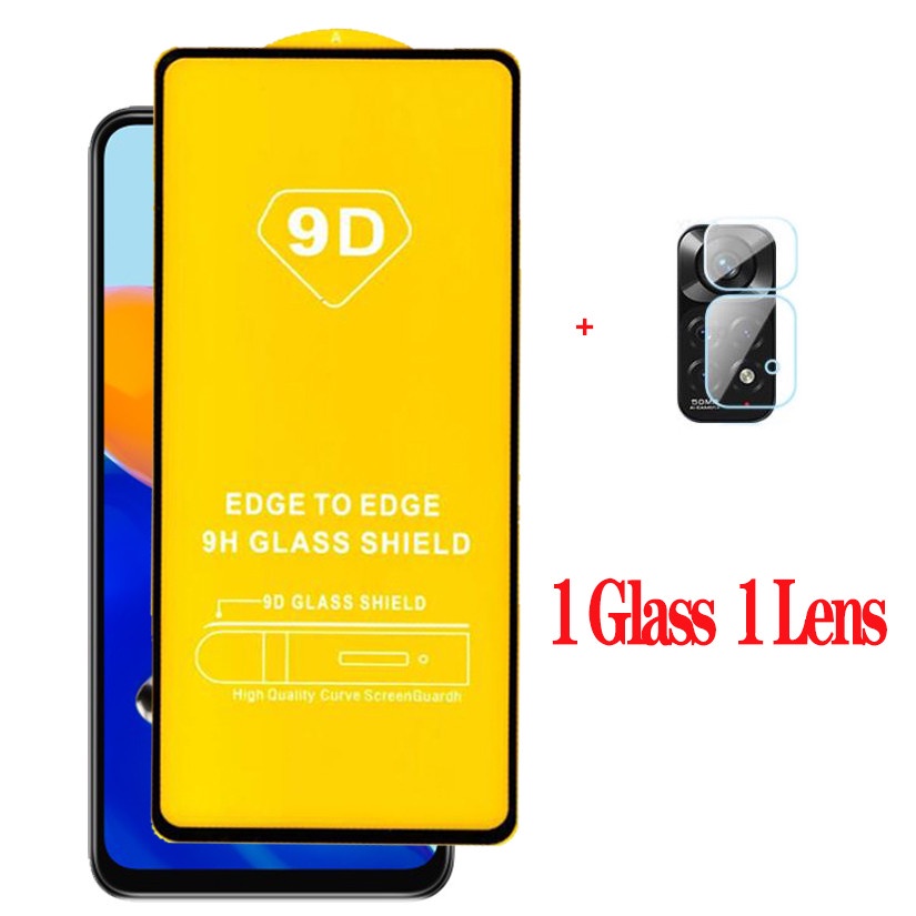 Kính Cường Lực 9D Bảo Vệ Camera Cho Redmi Note 11i Note11 Pro Note 10 Pro 10S 11S 10T