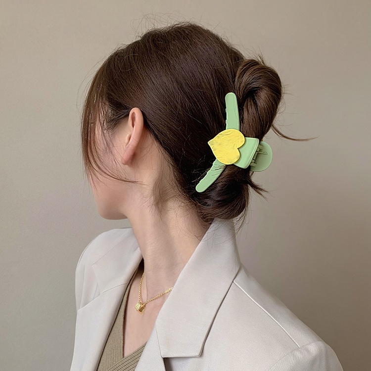 Kẹp Tóc Hình Trái Tim Thời Trang Dành Cho Nữ