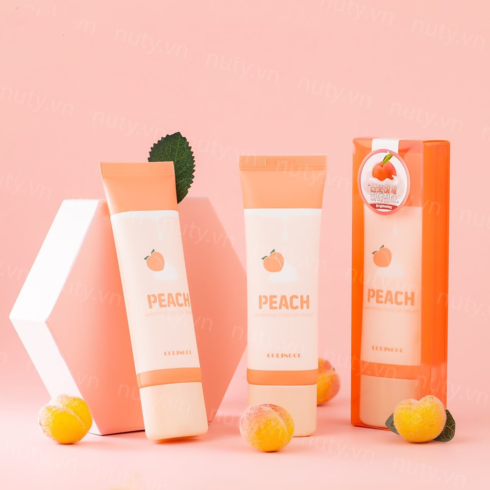 Kem đào nâng tone da Peach Whipping Tone Up Cream 50ml - Hàn Quốc