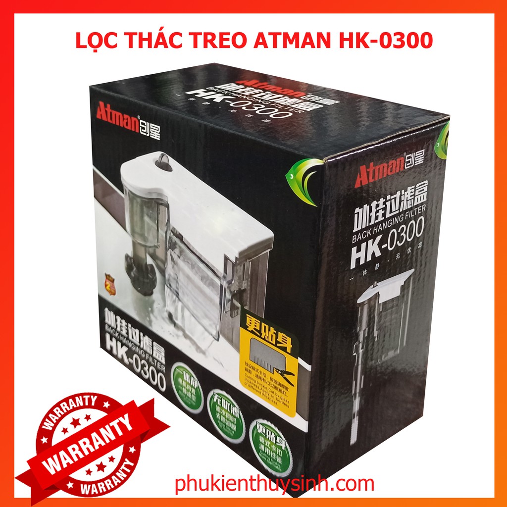 Lọc thác treo Atman HK-0300