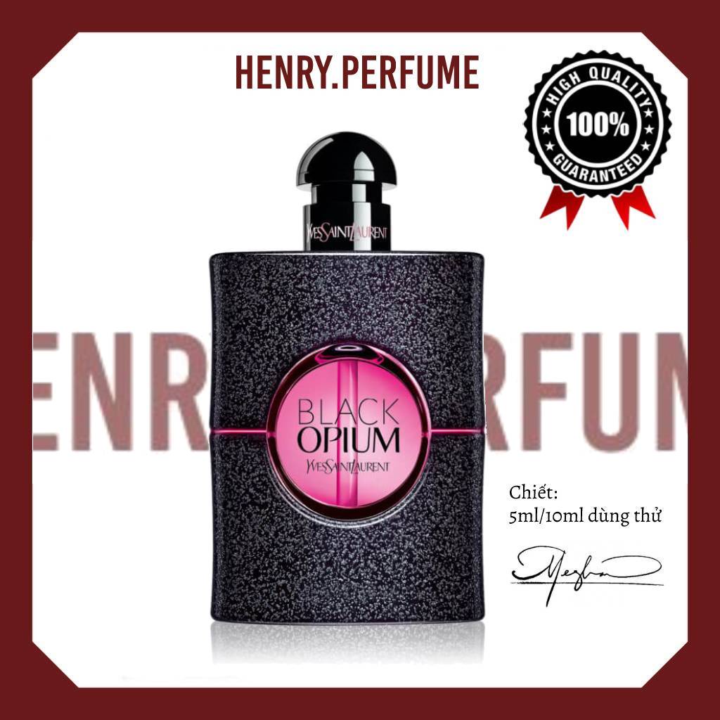 ⛅ Nước Hoa Black Opium Neon 5ml/10ml ®️