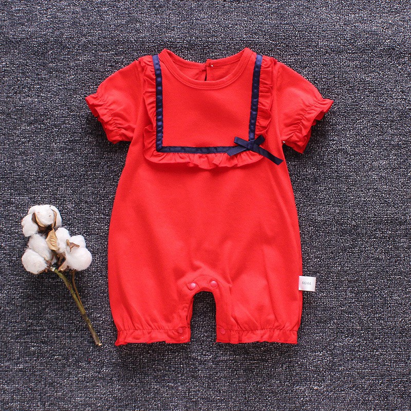 The latest cute style baby jumpsuit cotton baby jumpsuit