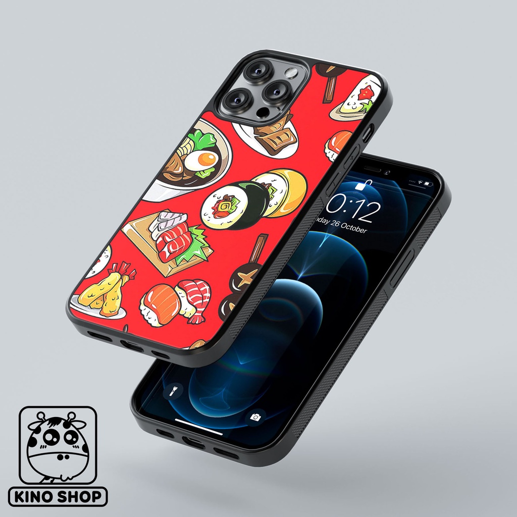 Ốp lưng iPhone KINOSHOP viền dẻo đen silicon TPU chống ố vàng , chống va đập [ KN116 ]