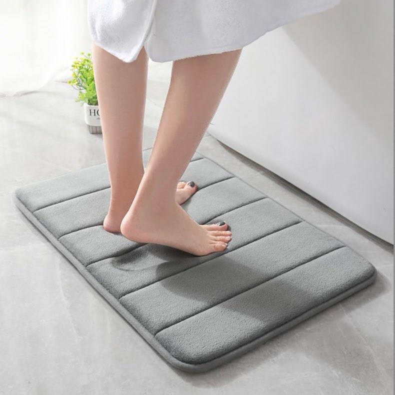 Thảm lau chân chùi chân trải sàn phòng tắm KR02 Shouse phòng khách nhà bếp đế chống trơn trượt siêu thấm hút nước