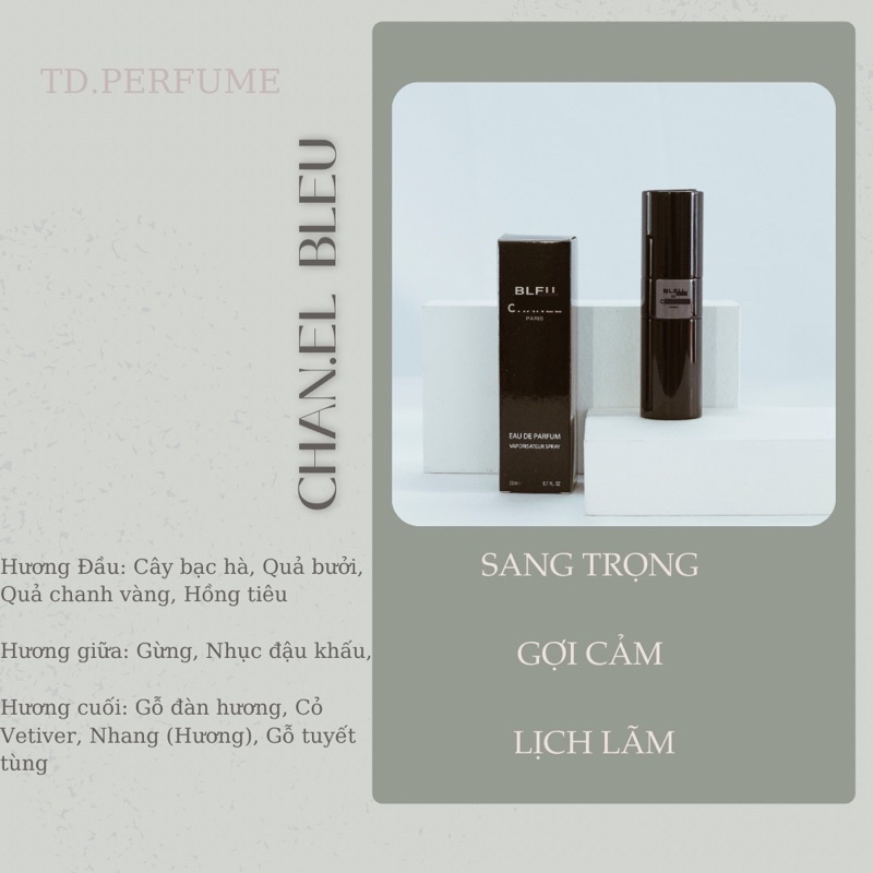 CHANEL BLEU edp - Nước hoa mini 20ml (link mới)