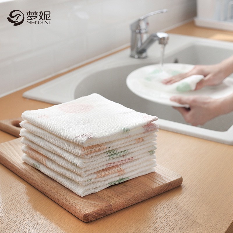 [Gift Quà tặng] JB137 Khăn lau đa năng lau bếp bát đĩa lau các vật dụng hàng nhập
