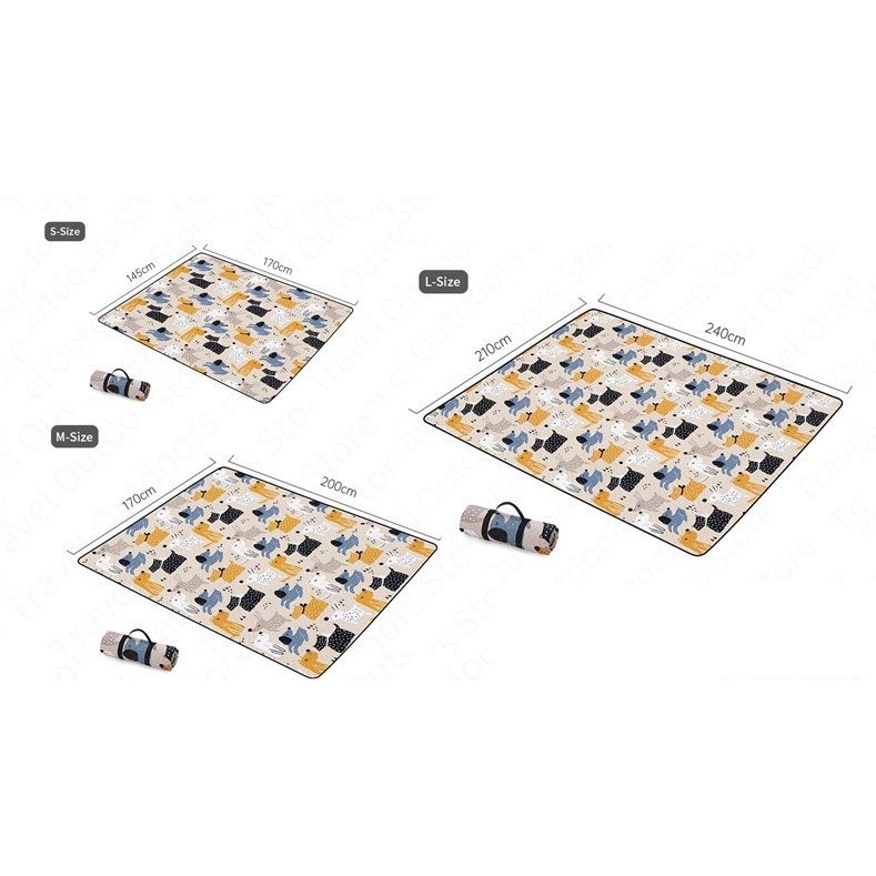 Thảm dã ngoại cắm trại cách nhiệt chống thấm Naturehike NH21FCD01