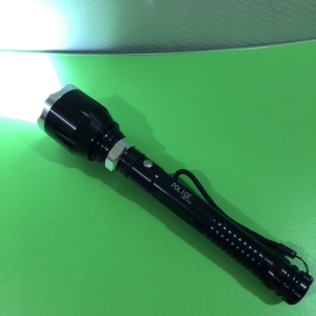 💥 đèn pin siêu sáng 💥 Police : XSL - 418 , màu đen
